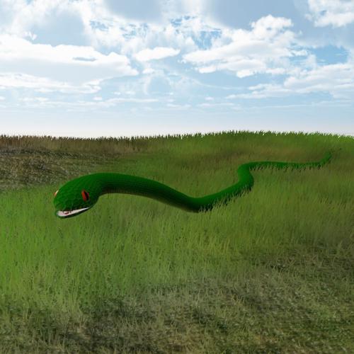 Snake in the grass preview image